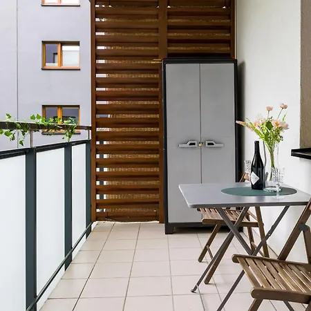 Grabiszynska - Balcony & Workspace - By Rentujemy 公寓 弗罗茨瓦夫